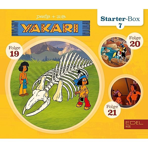 Yakari - Starter-Box.Starter-Box.7,1 Audio-CD, Yakari