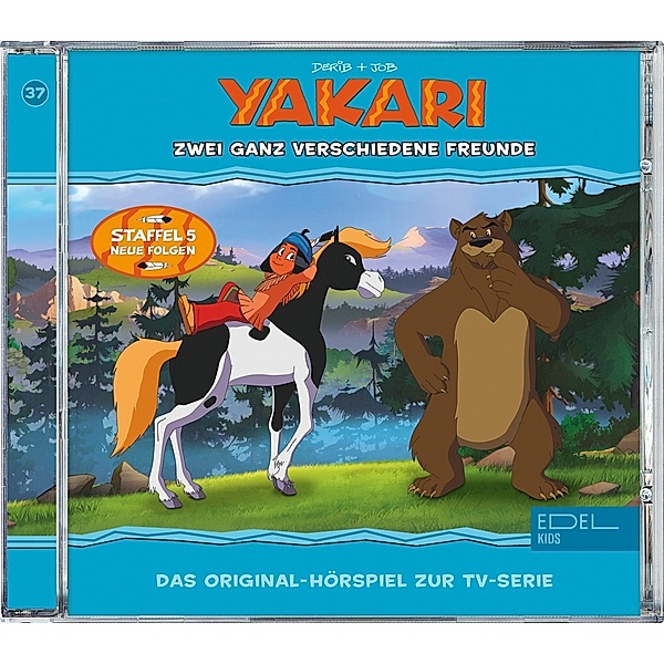 Yakari-Verschiedene Freunde (37)-Hörspiel, Yakari