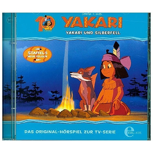 Yakari - Yakari und Silberfell,1 Audio-CD, Derib & Job