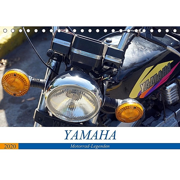 YAMAHA - Motorrad-Legenden (Tischkalender 2020 DIN A5 quer), Henning von Löwis of Menar