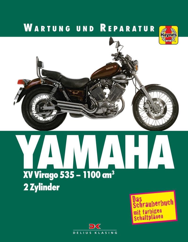 Yamaha XV Virago 535-1100 ccm, 2 Zylinder Buch versandkostenfrei