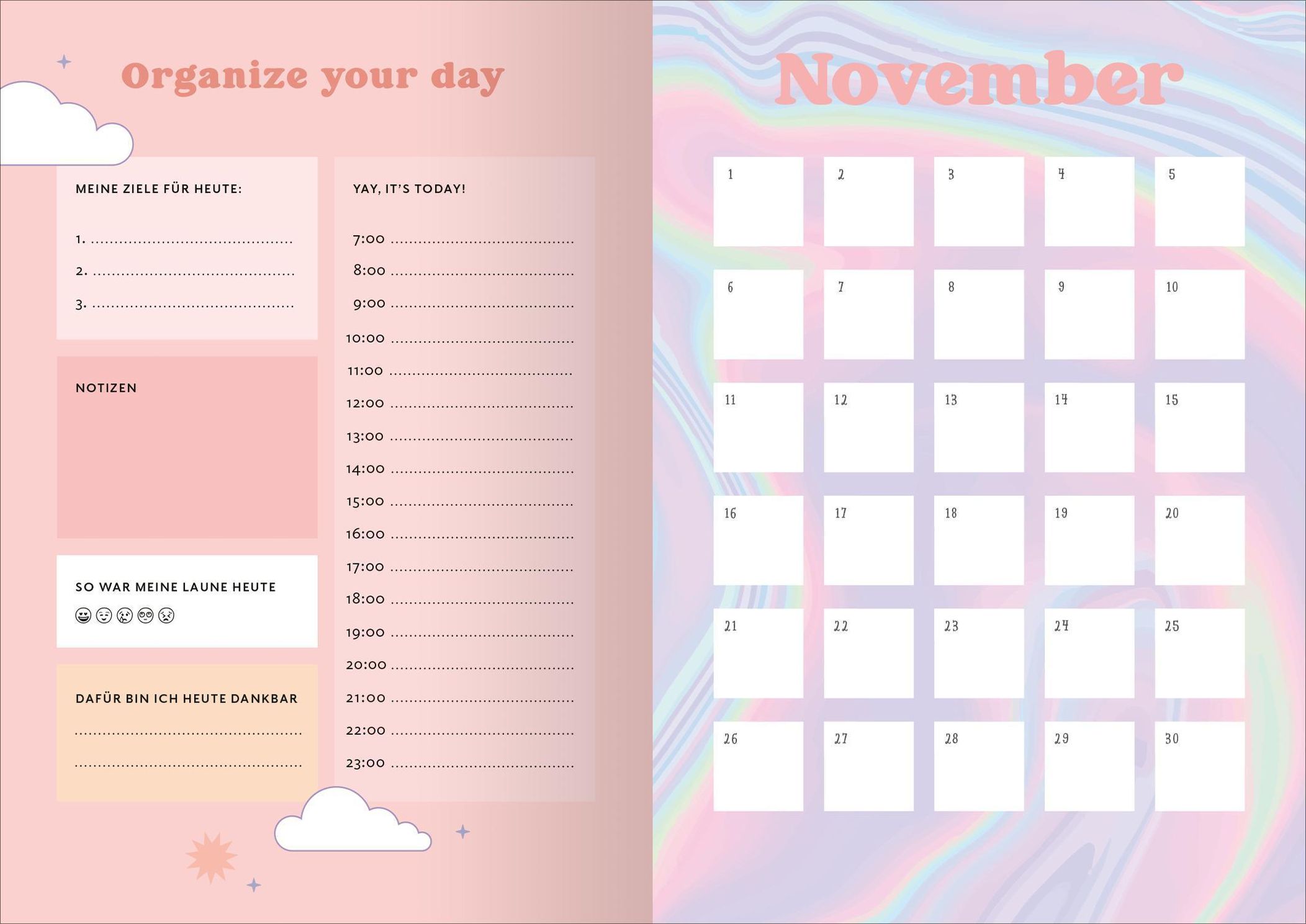 Yay, it's today! Schülerkalender 2023 2024 - Kalender bestellen