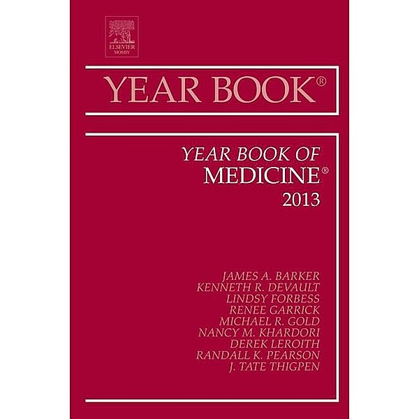 Year Book of Medicine 2013, James Jim Barker