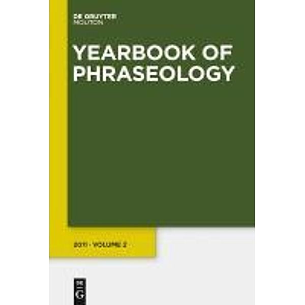 Yearbook of Phraseology 2011