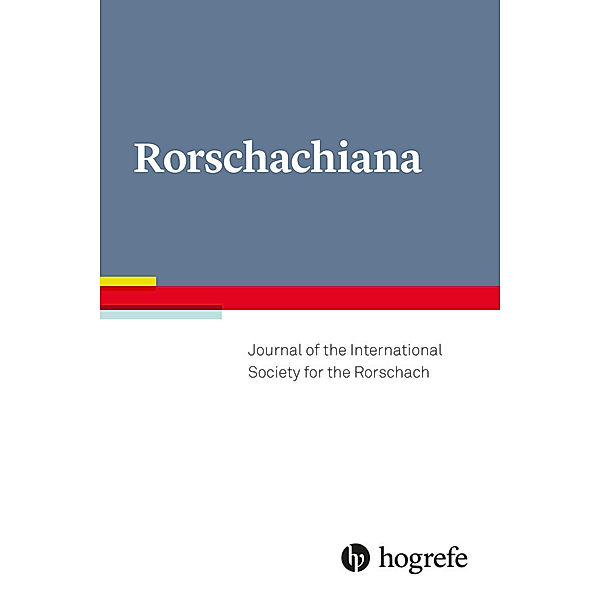 Yearbook of the International Rorschach Society / Vol. 40 / Rorschachiana
