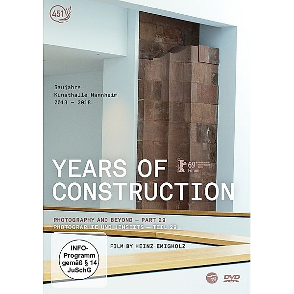 Years of Construction, Heinz Emigholz