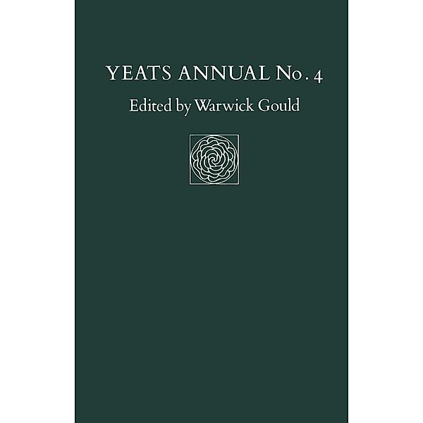 Yeats Annual No 4 / Yeats Annual