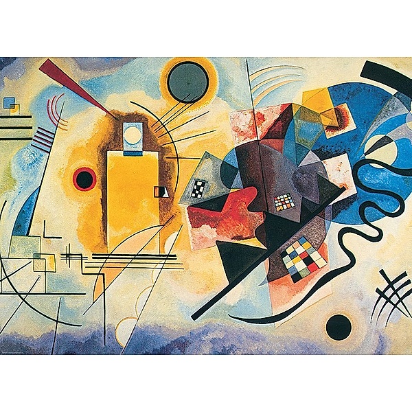 Eurographics Yellow Red Blue (Puzzle), Wassily Kandinsky