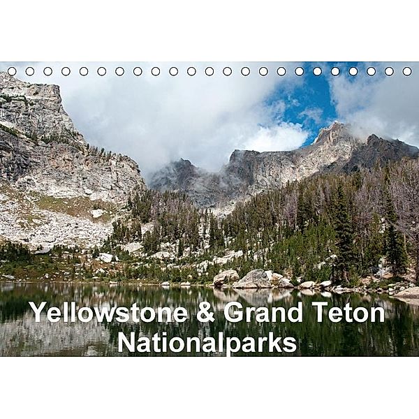 Yellowstone & Grand Teton Nationalparks (Tischkalender 2017 DIN A5 quer), Borg Enders