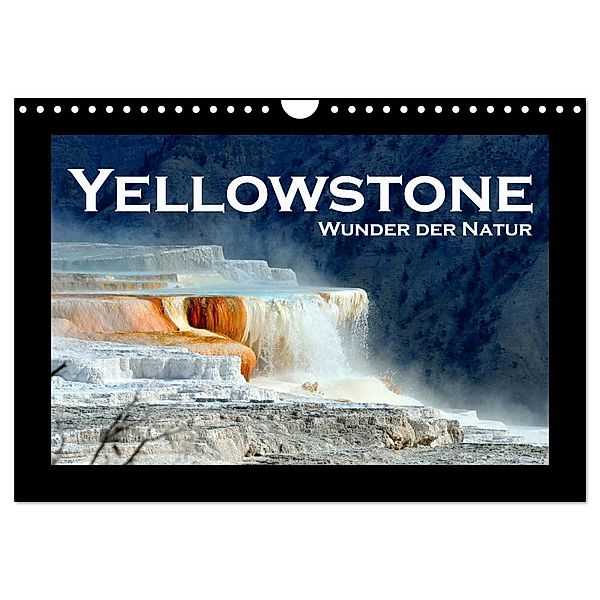 Yellowstone - Wunder der Natur (Wandkalender 2024 DIN A4 quer), CALVENDO Monatskalender, Robert Styppa