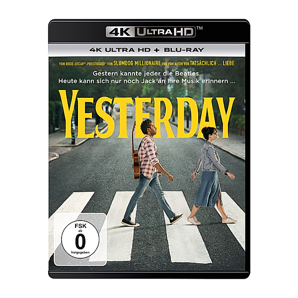 Yesterday (4K Ultra HD), Lily James Sophia Di Martino Himesh Patel