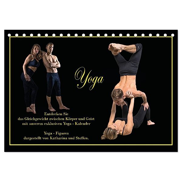 Yoga - Asana (Tischkalender 2025 DIN A5 quer), CALVENDO Monatskalender, Calvendo, Jürgen Bedaam