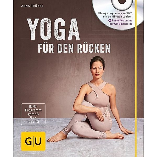 Yoga für den Rücken, m. DVD, Anna Trökes