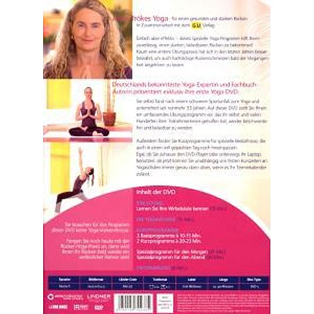 Yoga für einen gesunden und starken Rücken DVD | Weltbild.de