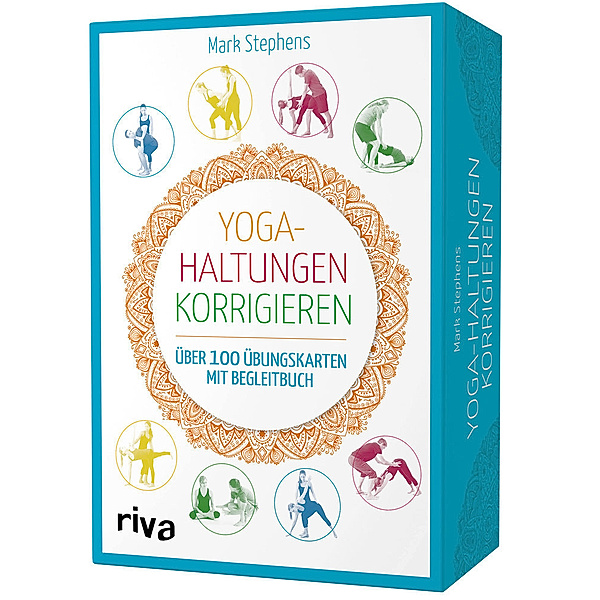 Yoga-Haltungen korrigieren, Übungskarten mit Begleitbuch, Mark Stephens