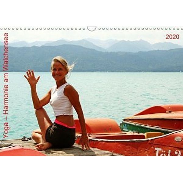 Yoga - Harmonie am Walchensee (Wandkalender 2020 DIN A3 quer), Isabella Thiel