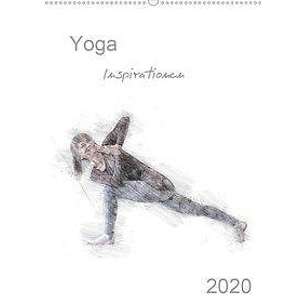 Yoga Inspirationen - Familienplaner (Wandkalender 2020 DIN A2 hoch), Isabella Thiel