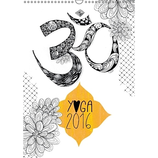 Yoga Kalender 2016 (Wandkalender 2016 DIN A3 hoch), Manuela Amode