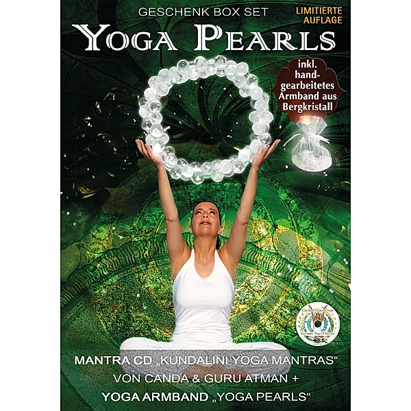 Yoga Pearls Geschenk Box: Mantra Cd+Yoga Armband, Canda, Guru Atman