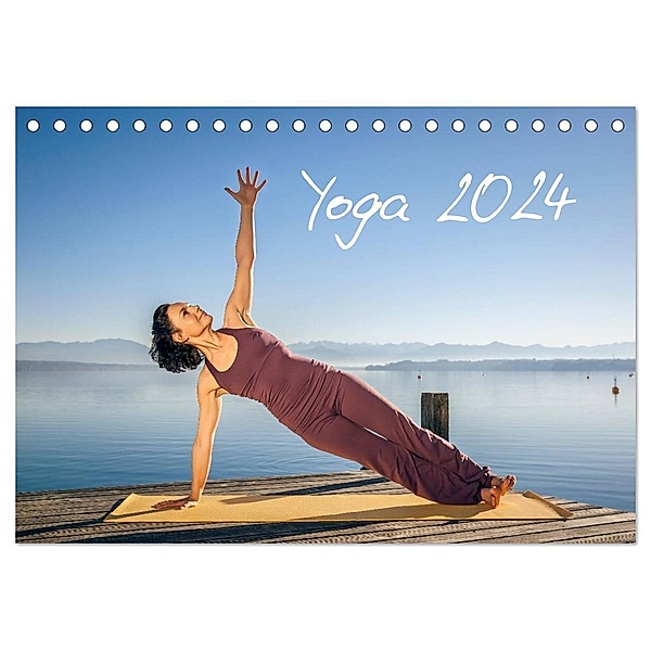 Yoga (Tischkalender 2024 DIN A5 quer), CALVENDO Monatskalender, Markus Gann (magann)