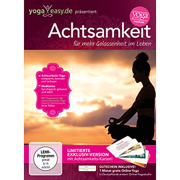 YogaEasy.de - ACHTSAMKEIT - für mehr Gelassenheit im Leben, Anna Trökes, Veronika Freitag, Kathleen Kloss