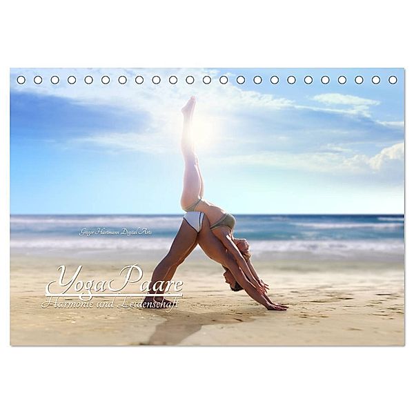 YogaPaare (Tischkalender 2024 DIN A5 quer), CALVENDO Monatskalender, Gregor Hartmann