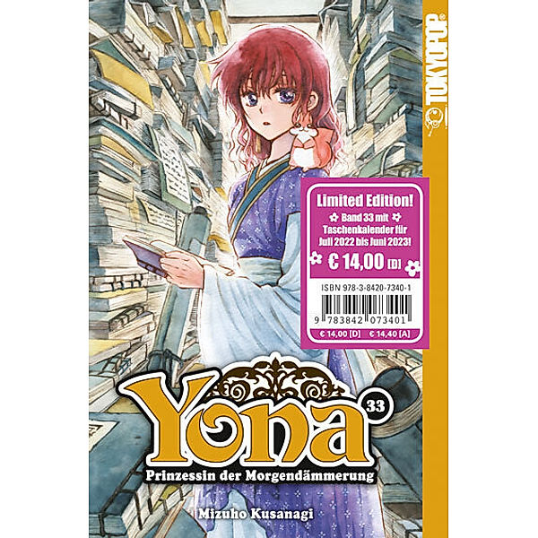 Yona - Prinzessin der Morgendämmerung 33 - Limited Edition, Mizuho Kusanagi