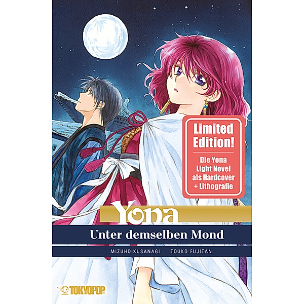 Yona - Prinzessin der Morgendämmerung / Yona - Unter demselben Mond, Light Novel, Touko Fujitani, Mizuho Kusanagi