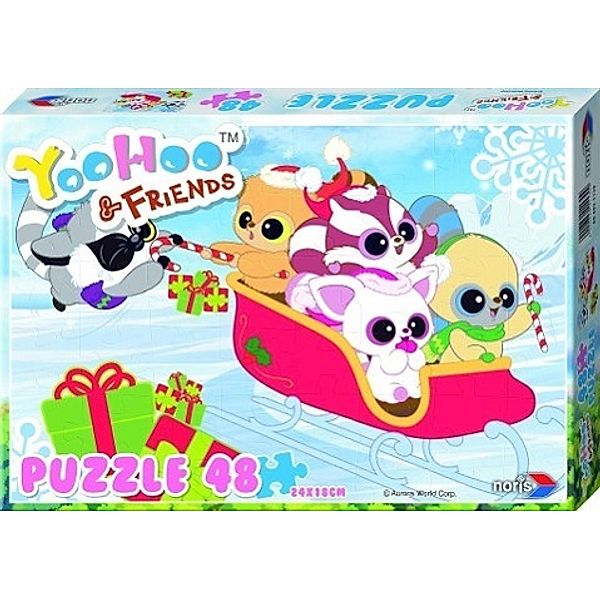 Yoohoo & Friends (Kinderpuzzle), Winter