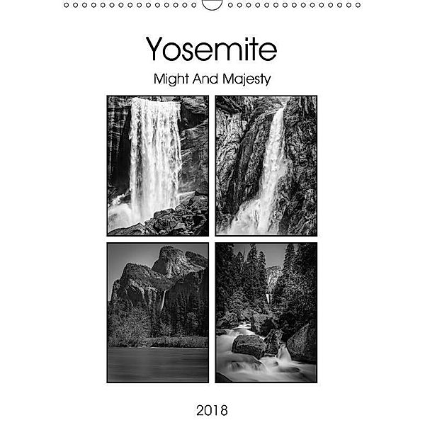 Yosemite - Might And Majesty (Wall Calendar 2018 DIN A3 Portrait), Gareth Burge