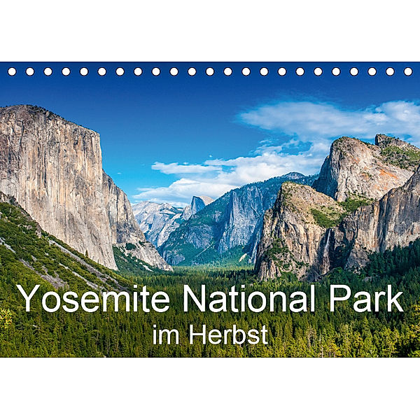 Yosemite National Park im Herbst (Tischkalender 2019 DIN A5 quer), Michael Schepp