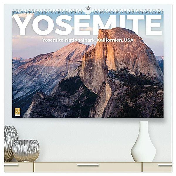 Yosemite - Nationalpark (hochwertiger Premium Wandkalender 2024 DIN A2 quer), Kunstdruck in Hochglanz, Benjamin Lederer