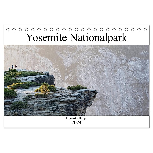 Yosemite Nationalpark (Tischkalender 2024 DIN A5 quer), CALVENDO Monatskalender, Franziska Hoppe