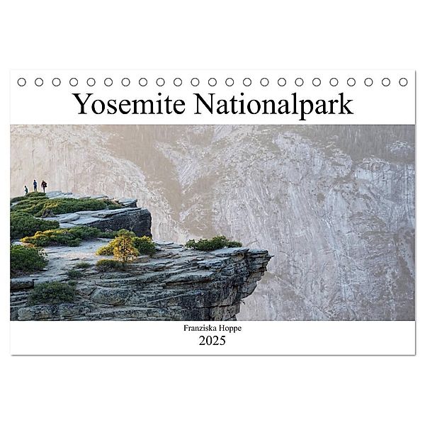 Yosemite Nationalpark (Tischkalender 2025 DIN A5 quer), CALVENDO Monatskalender, Calvendo, Franziska Hoppe