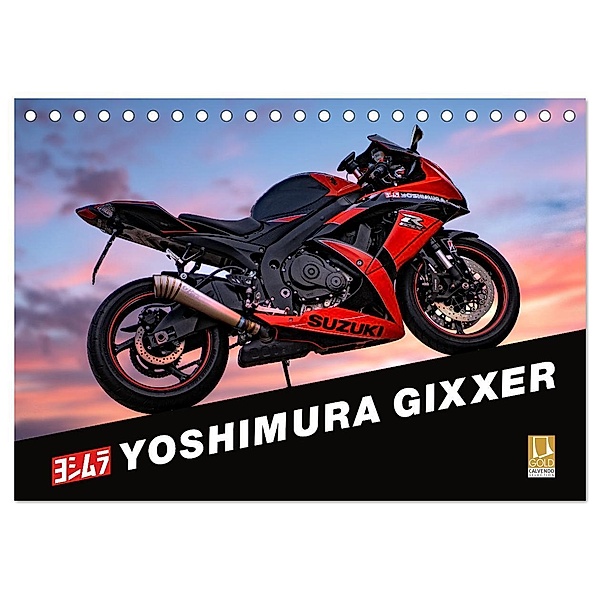 Yoshimura Gixxer Limited Edition (Tischkalender 2025 DIN A5 quer), CALVENDO Monatskalender, Calvendo, Frank Paul Kaiser
