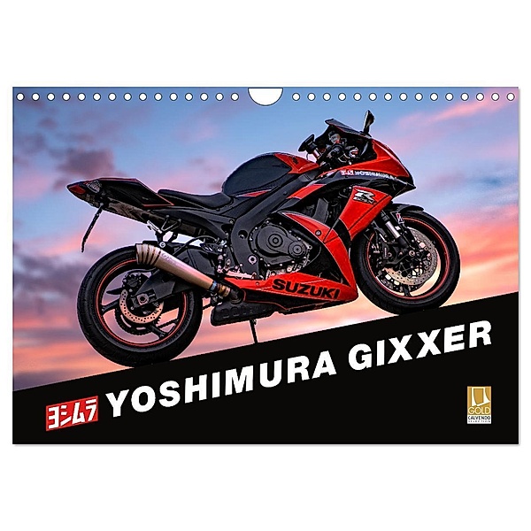 Yoshimura Gixxer Limited Edition (Wandkalender 2024 DIN A4 quer), CALVENDO Monatskalender, Frank Paul Kaiser