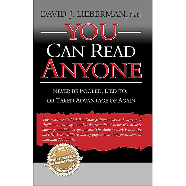 You Can Read Anyone / David Lieberman, David Lieberman