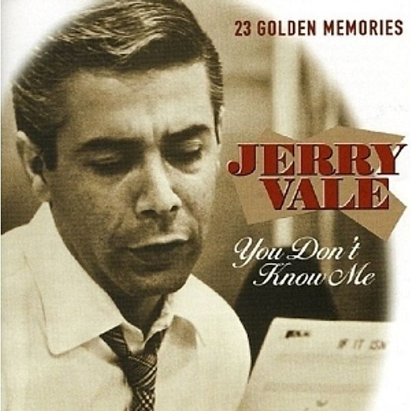 You Don'T Know Me, Jerry Vale