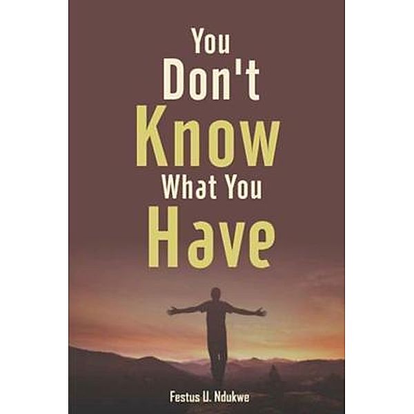 You Don't Know What You have, Festus Ndukwe