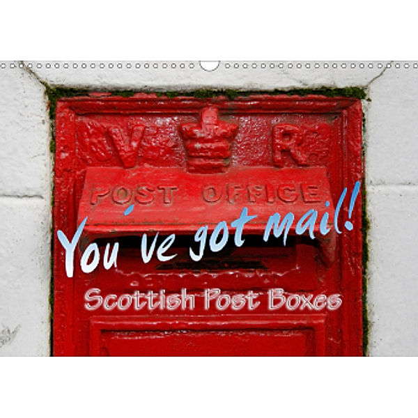 You ve got mail Scottish Post Boxes (Wall Calendar 2021 DIN A3 Landscape), Udo Haafke