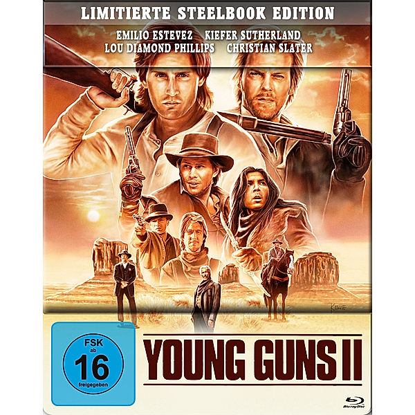 Young Guns 2: Blaze of Glory - Steelbook, Emilio Estevez