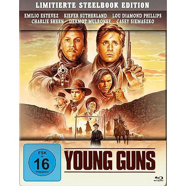 Young Guns Steelbook, Charlie Sheen