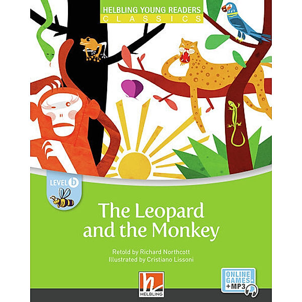 Young Reader, Level b, Classic / The Leopard and the Monkey + e-zone