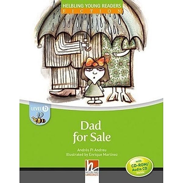 Young Reader, Level b, Fiction / Dad for Sale, mit 1 CD-ROM/Audio-CD, m. 1 CD-ROM, 2 Teile, Andrés Pi Andreu