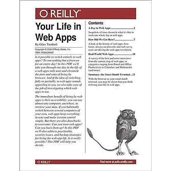 Your Life in Web Apps / O'Reilly Media, Giles Turnbull