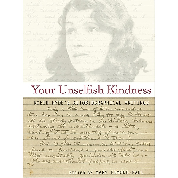 Your Unselfish Kindness, Mary Edmond-Paul