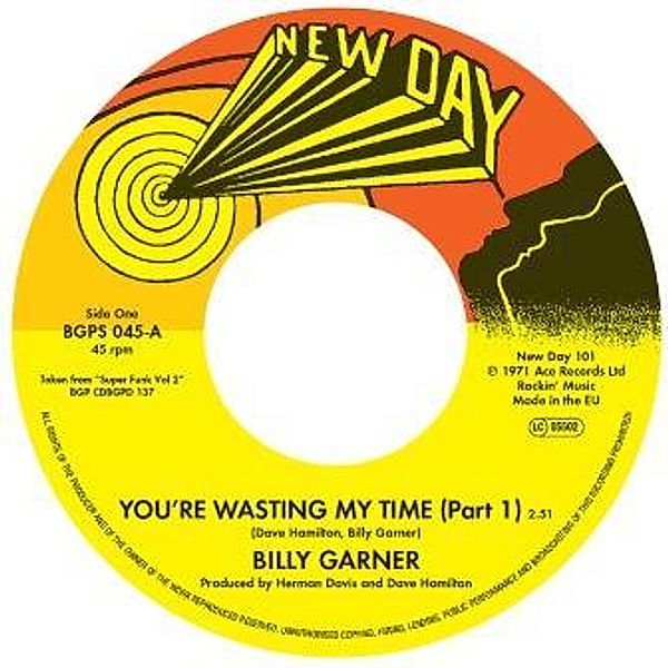 You'Re Wasting My Time (Part 1+2), Billy Garner