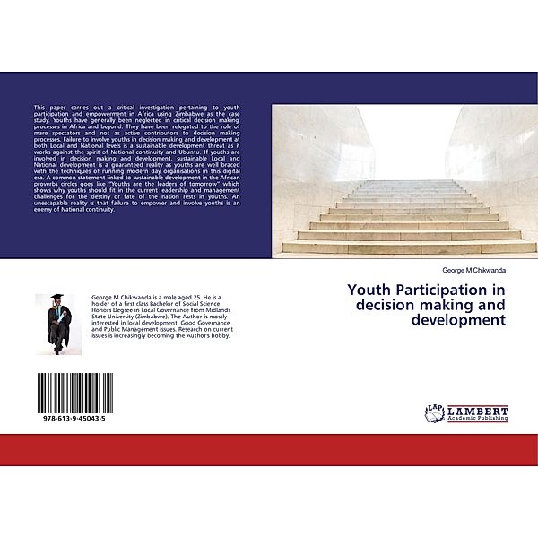 Youth Participation in decision making and development, George M Chikwanda
