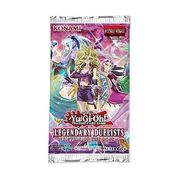 Yu-Gi-Oh! Sisters of the Rose Booster deutsch (Sammelkartenspiel)