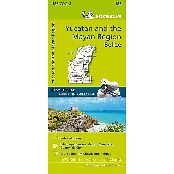 Yucatan & the Mayan Region - Zoom Map 185